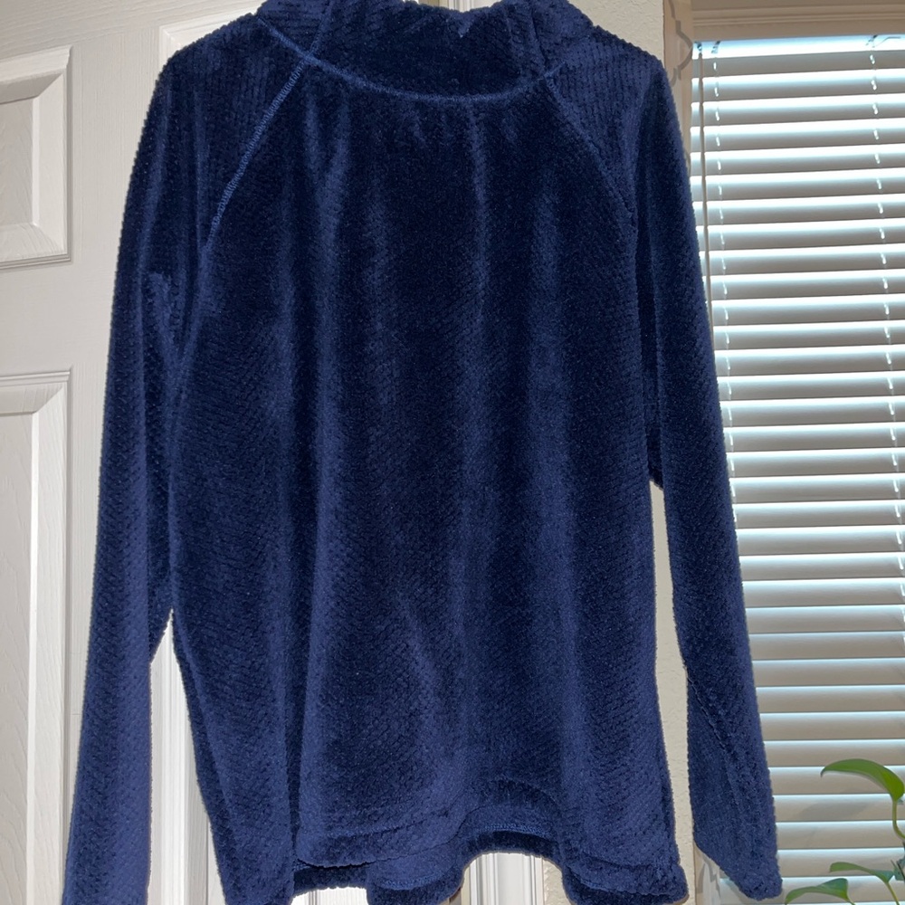 St. John's Bay Sherpa Womens Long Sleeve Mock Neck Top